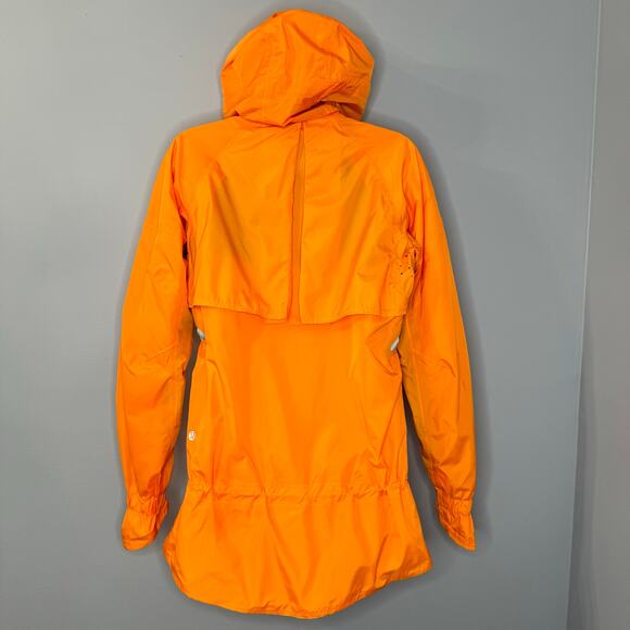 Lululemon Women's Rise And Shine Hooded Zip Vented Jacket Pockets Running Sz 4 - Picture 11 of 14